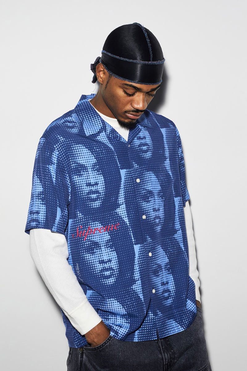 supreme button up shirts & tops